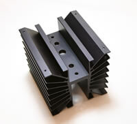 stock heatsinks, custom heatsinks, bonded fin heat sinks