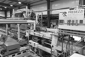 aluminum extrusion alexandria industries new extrusion press, presezzi