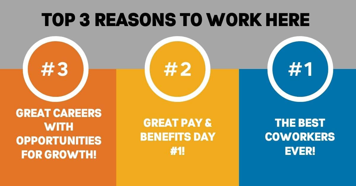 Hero Image - Reasons to Work Here Alexandria Industries, careers, hiring, jobs, manufacturing careers