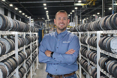Rydell Robinson, Alexandria Industries, aluminum extrusion, machining, plant manager